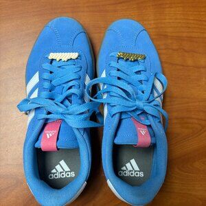 Adidas VL Court 3.0 Sneakers Blue Size 6.5